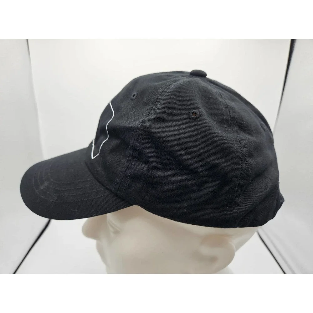 The Classics Mailbox Silhouette 100% Cotton Adjustable Cap Hat‎ Black White